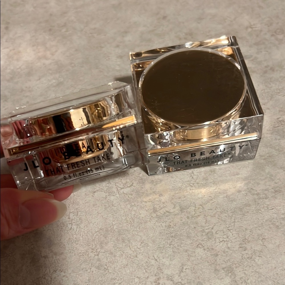 JLO Beauty Skincare Set with Gold Accents